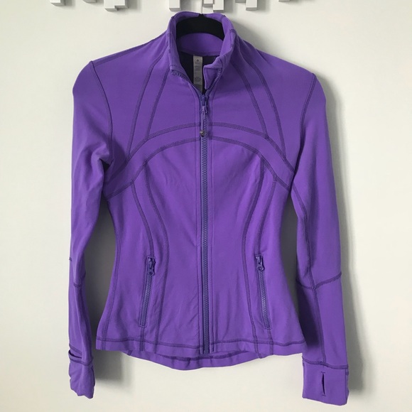 lululemon purple define jacket